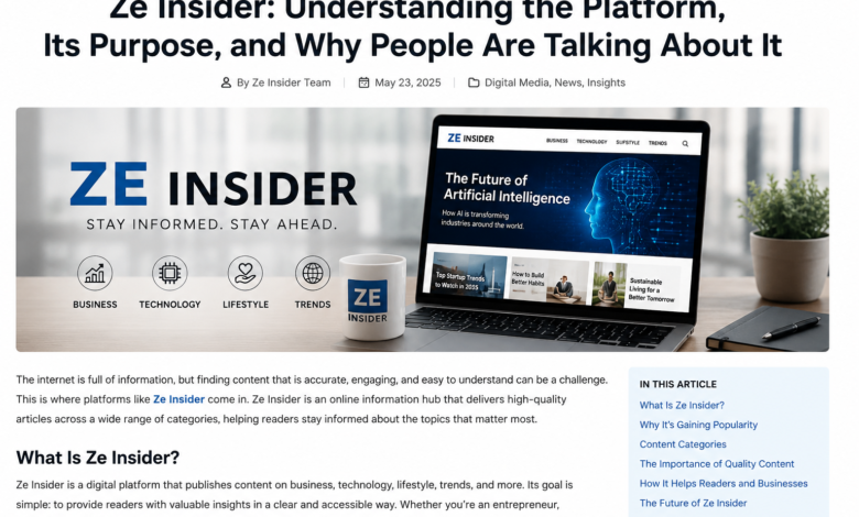 Ze Insider